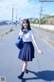 Rumika Fukuda 福田ルミカ, ヤンマガWeb ヤンマガアザーっす！ 2021年20号 Set.03 P8 No.f5b05b Image No. 5