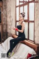 Beautiful Yoon Ae Ji poses glamor in gym fashion photos (56 photos) P52 No.c8eef2