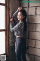 Beautiful Yoon Ae Ji poses glamor in gym fashion photos (56 photos) P29 No.4ae95e