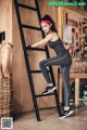 Beautiful Yoon Ae Ji poses glamor in gym fashion photos (56 photos) P2 No.613d14