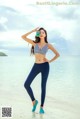 Beautiful Park Soo Yeon in the beach fashion picture in November 2017 (222 photos) P166 No.706189